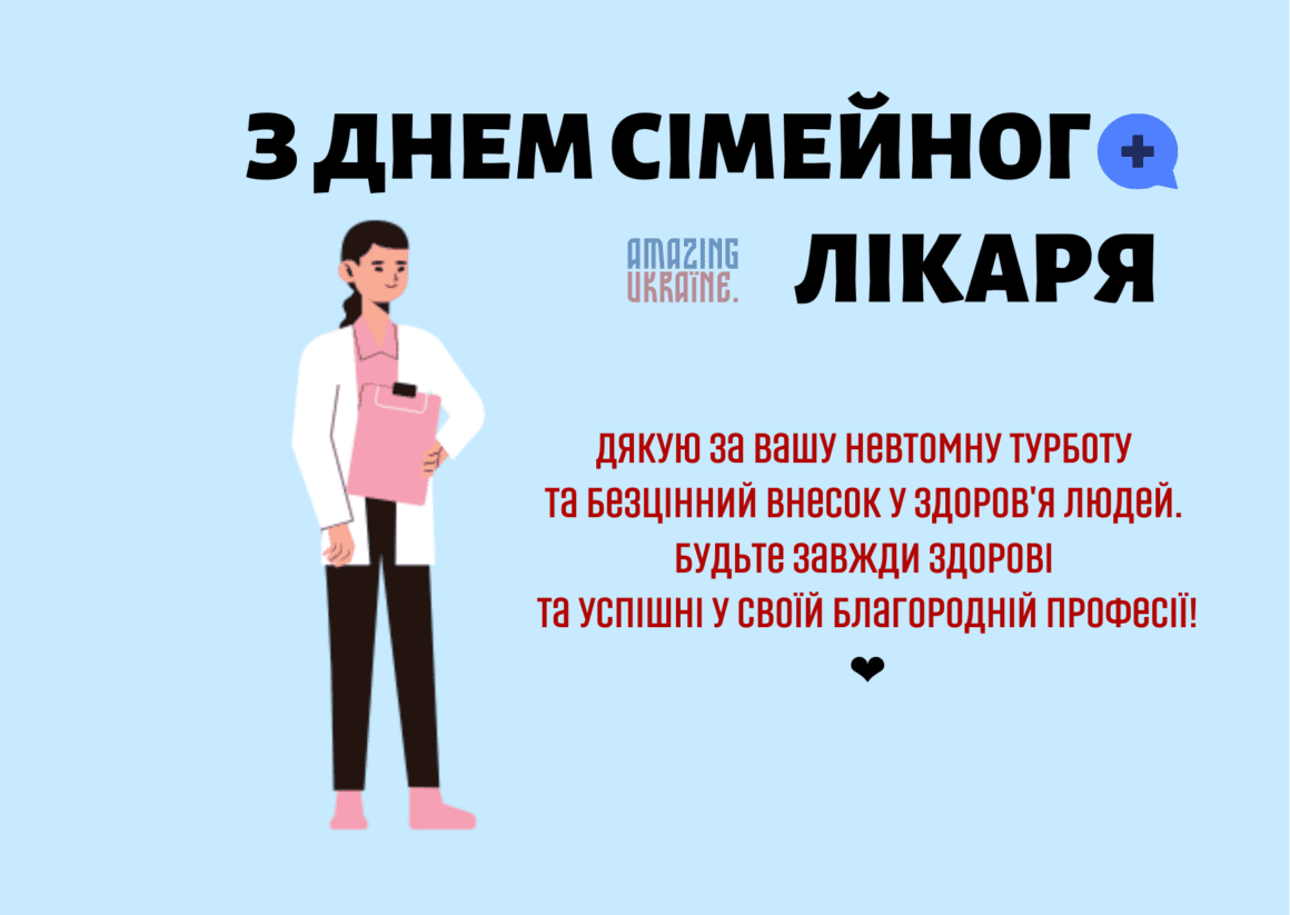 Привітання з Днем сімейного лікаря 2026