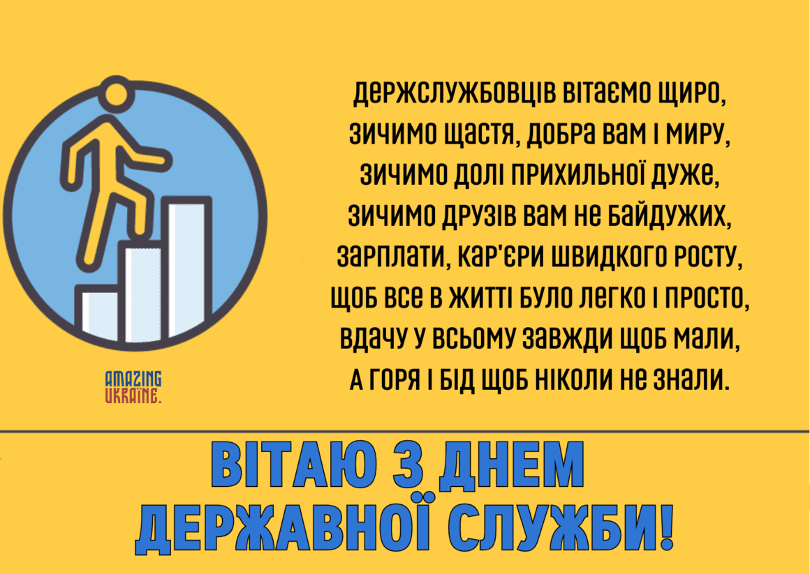 Привітання з Днем державної служби 2023