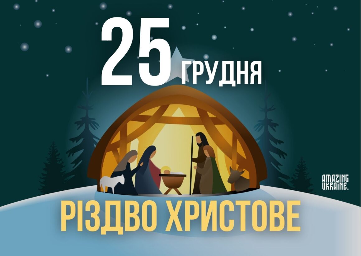 Привітання з Різдвом Христовим 2023